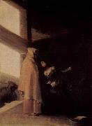Francisco de Goya Besuch des Monchs oil painting reproduction